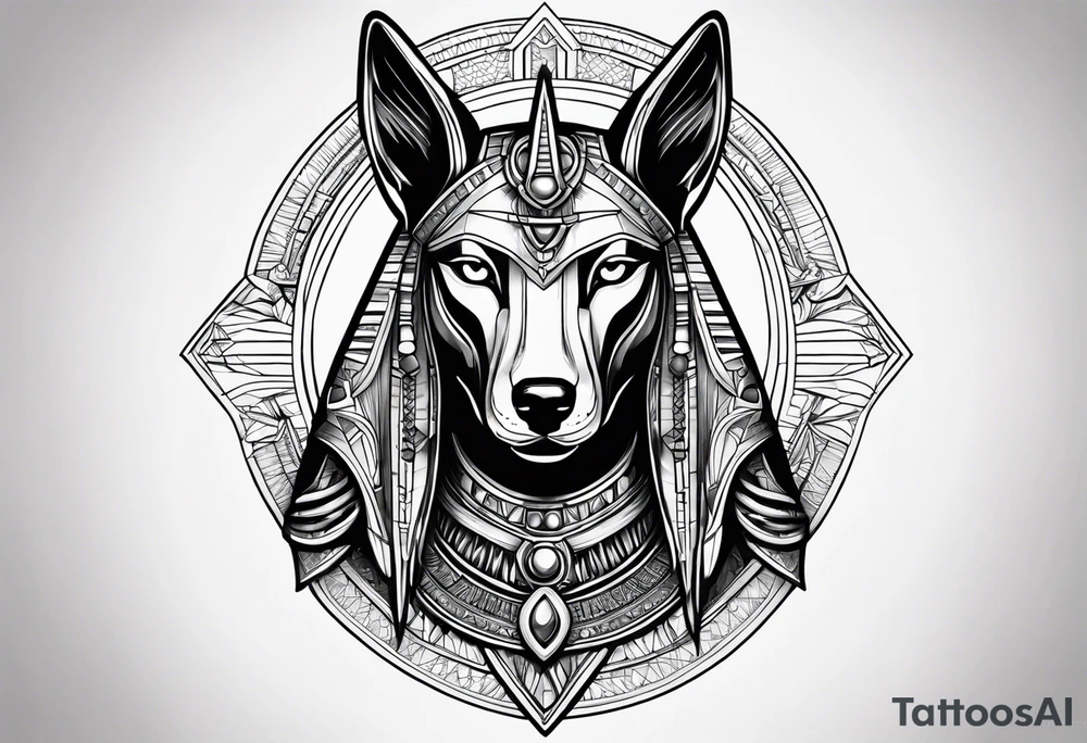 Anubis tattoo idea