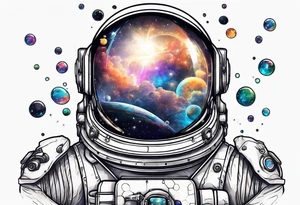 Bubbles space telescope tattoo idea
