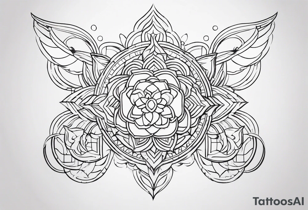 strength tattoo idea