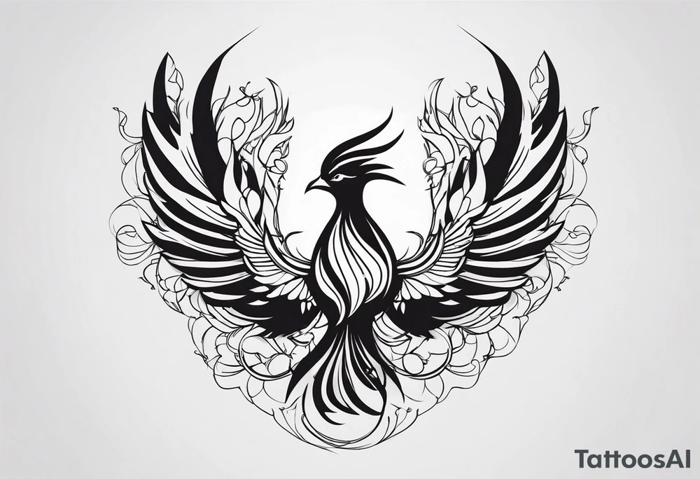 phoenix tattoo idea