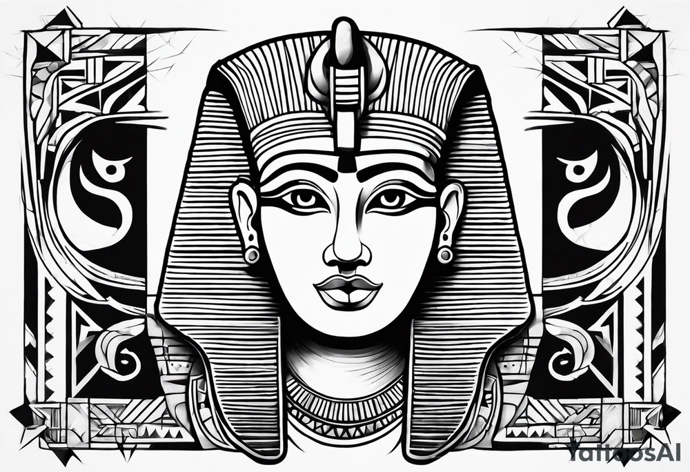 amcient egypt tattoo idea