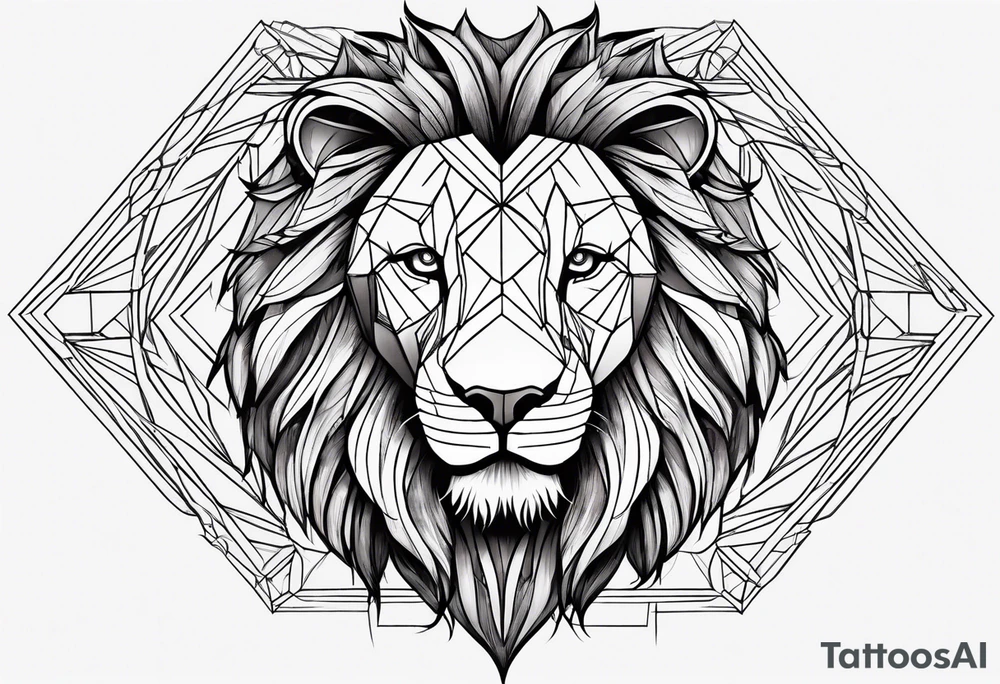 Lion tattoo idea