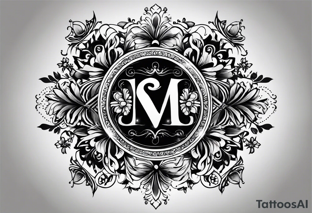 Sons initials PJ born August 29, 2020 tattoo idea