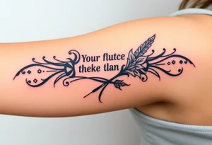 Quotes, 
paintbrushes, 
Gladiolus tattoo idea