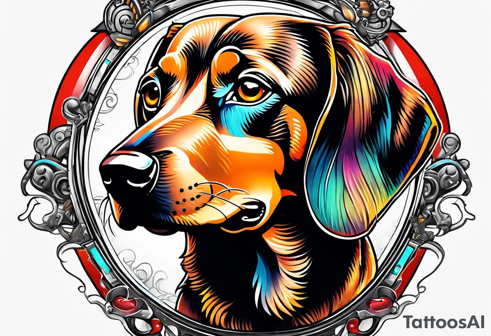 Dashchund tattoo idea