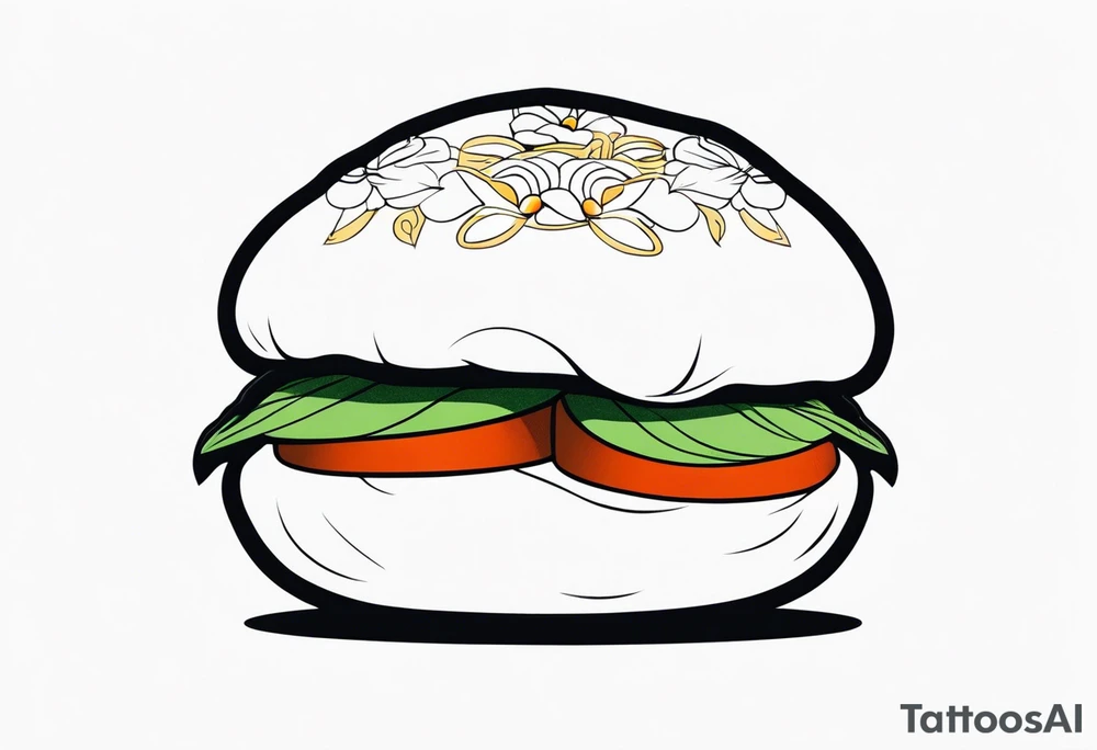 Bao bun tattoo idea