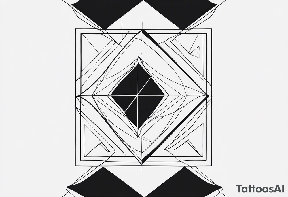 abstract tattoo idea