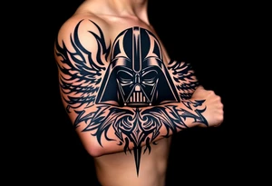 Darth Vader Empire and Sith tribal tattoo. tattoo idea