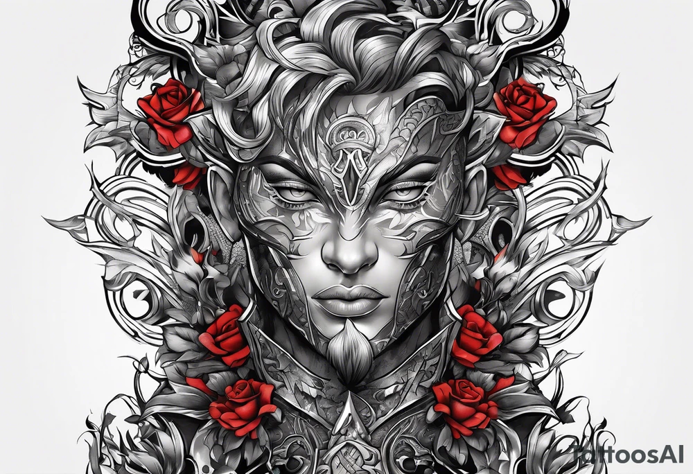 Front neck tattoo being ejecting from the skin, symbolizing the freedom from censorship. tattoo idea