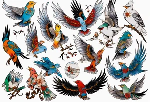 free bird, cannot change
lynnard tattoo idea
