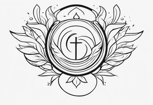 Emotions feeling/pain vs healing with resurrection from the pain and stronger you in the end. tattoo idea