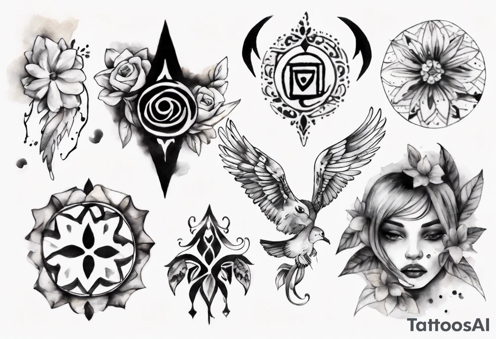 missing part tattoo idea