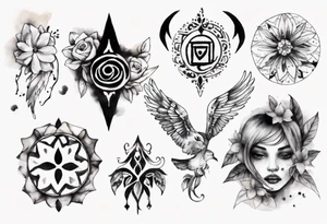 missing part tattoo idea