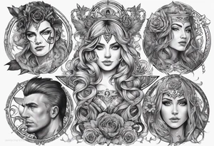 7 deadly sins tattoo idea