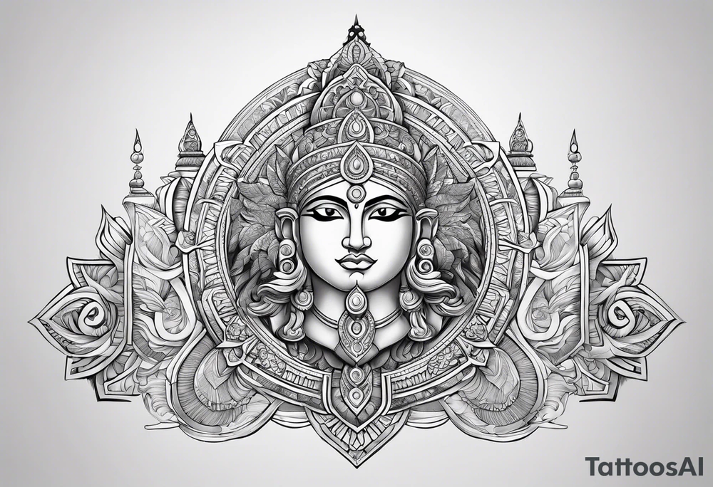 Mahabharta tattoo idea