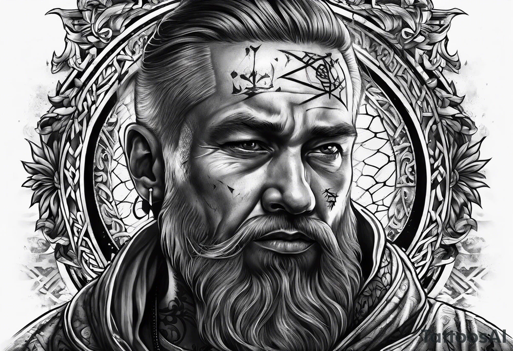 Old Russian prison style wounded prisoner tattoo idea Old Russian prison style wounded prisoner tattoo idea