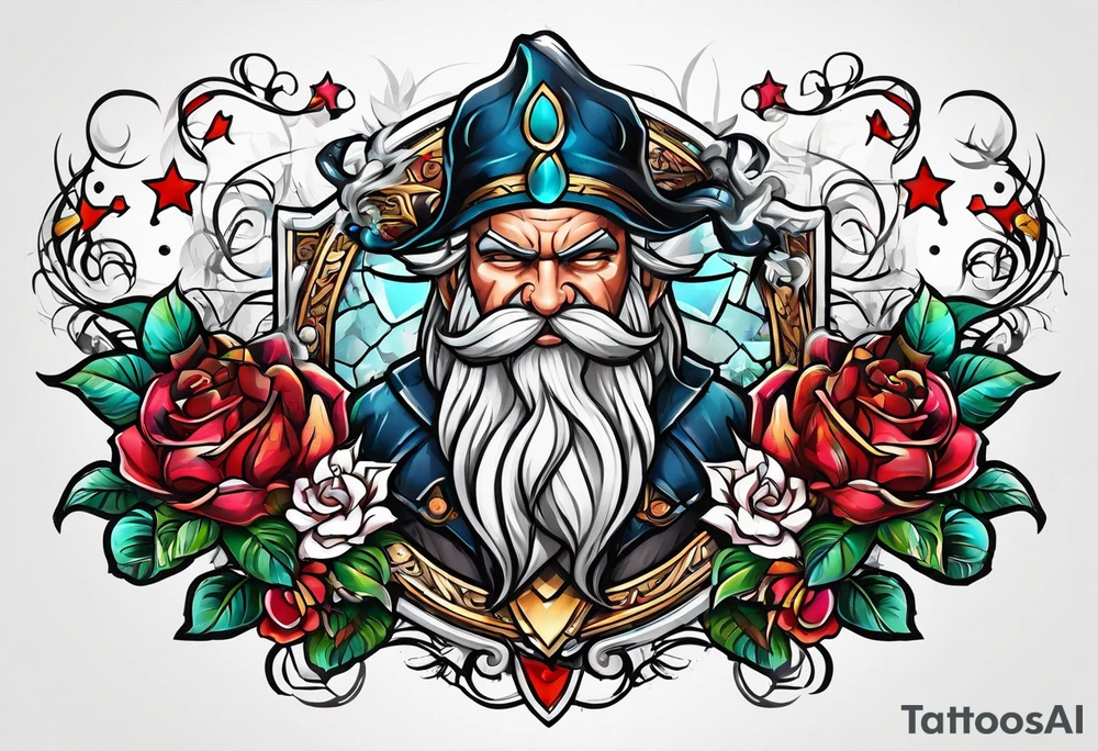 Fight tattoo idea