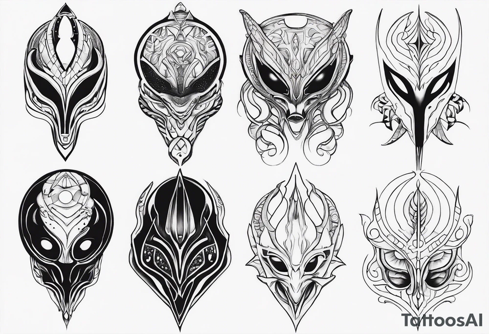 alien tattoo idea