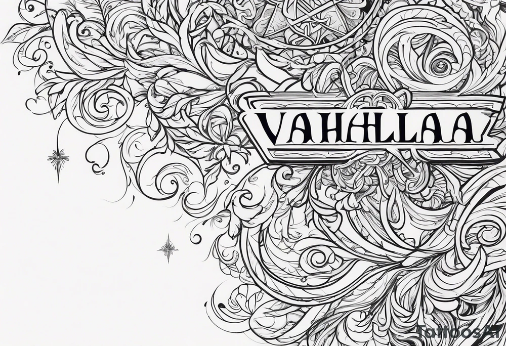 Valhalla tattoo idea