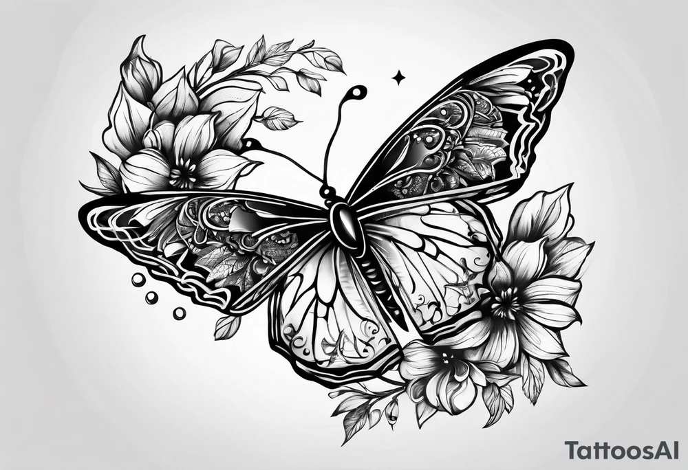 ink quil tattoo idea