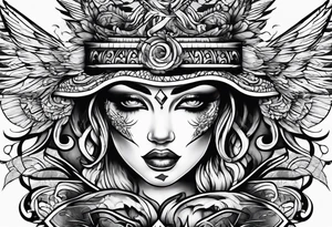 Lightning tattoo idea