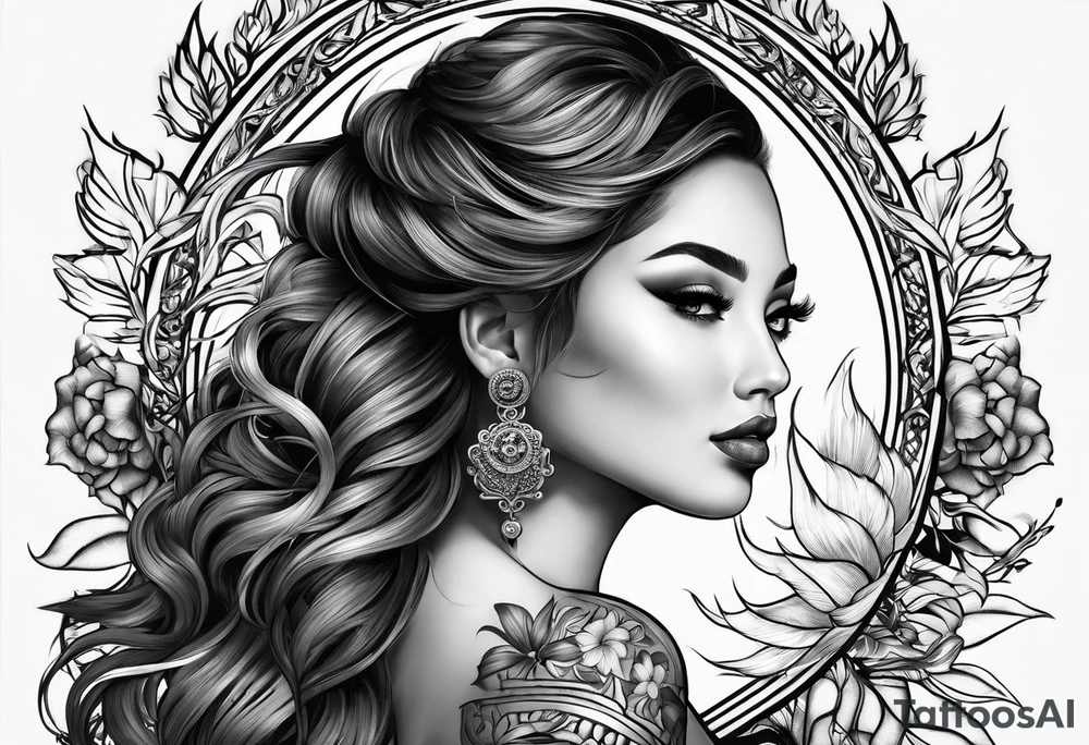 Hair sing nalwa tattoo idea