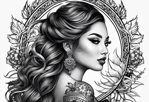 Hair sing nalwa tattoo idea
