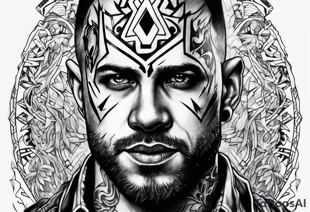 JASON FRIDAY 13 WITH DAGER tattoo idea