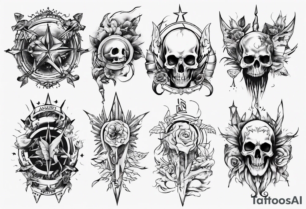 4th if august tattoo idea