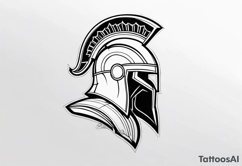 spartan tattoo idea