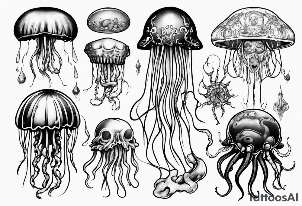 meduse tattoo idea