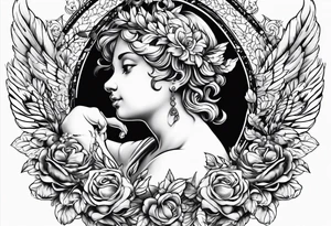 cherub tattoo idea