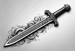 Viego's sword for lower arm tattoo idea