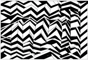 Chevron Stripes tattoo idea