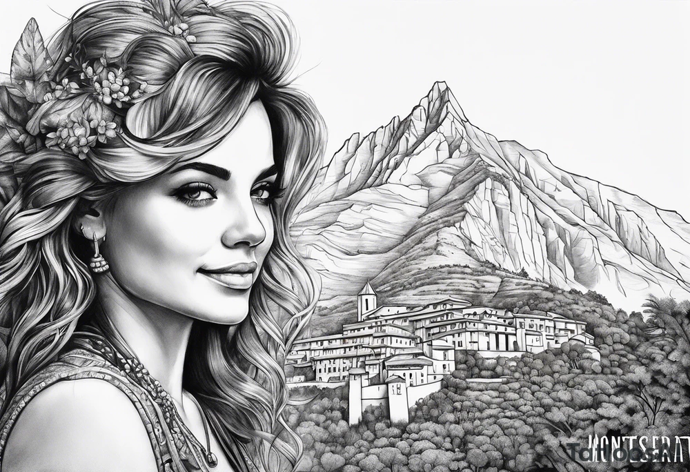 Montserrat tattoo idea