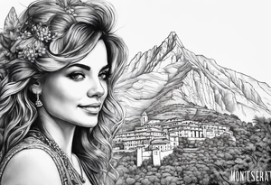 Montserrat tattoo idea