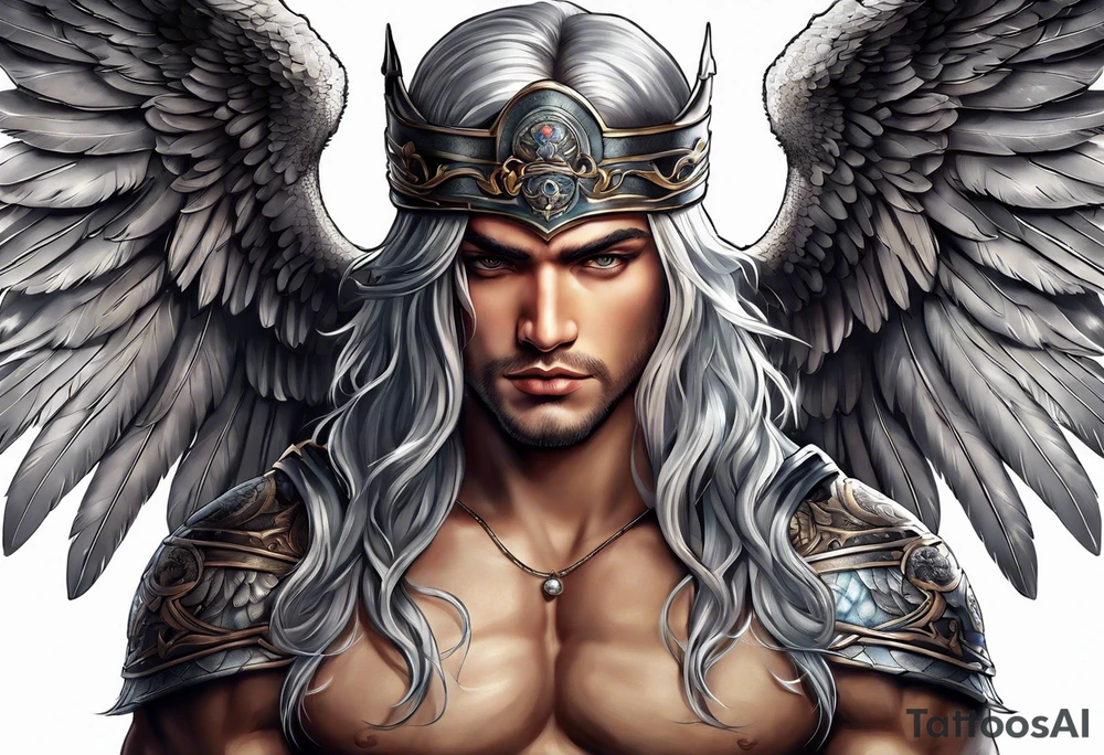 Warrior Angel tattoo idea