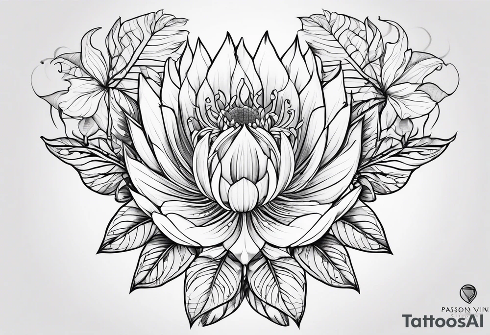 passionvine tattoo tattoo idea