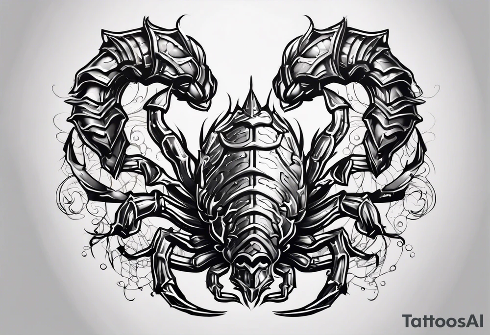 Scorpio tattoo idea