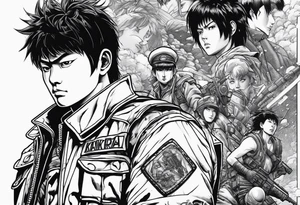 Akira kaneda tattoo idea