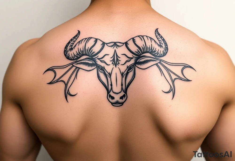 Taurus female tattoo idea