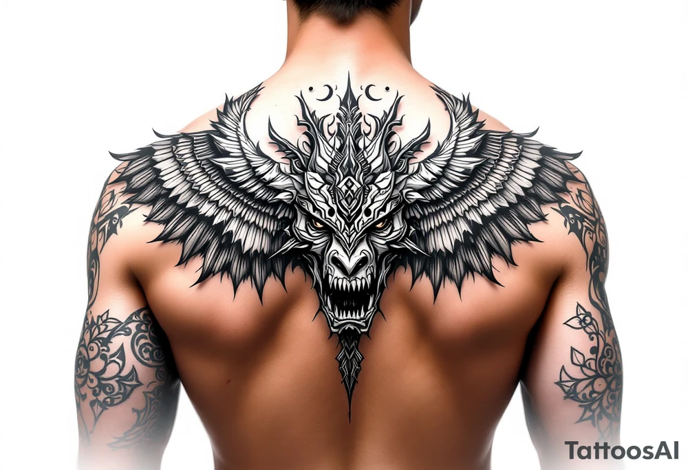 Purépecha style tattoo tattoo idea