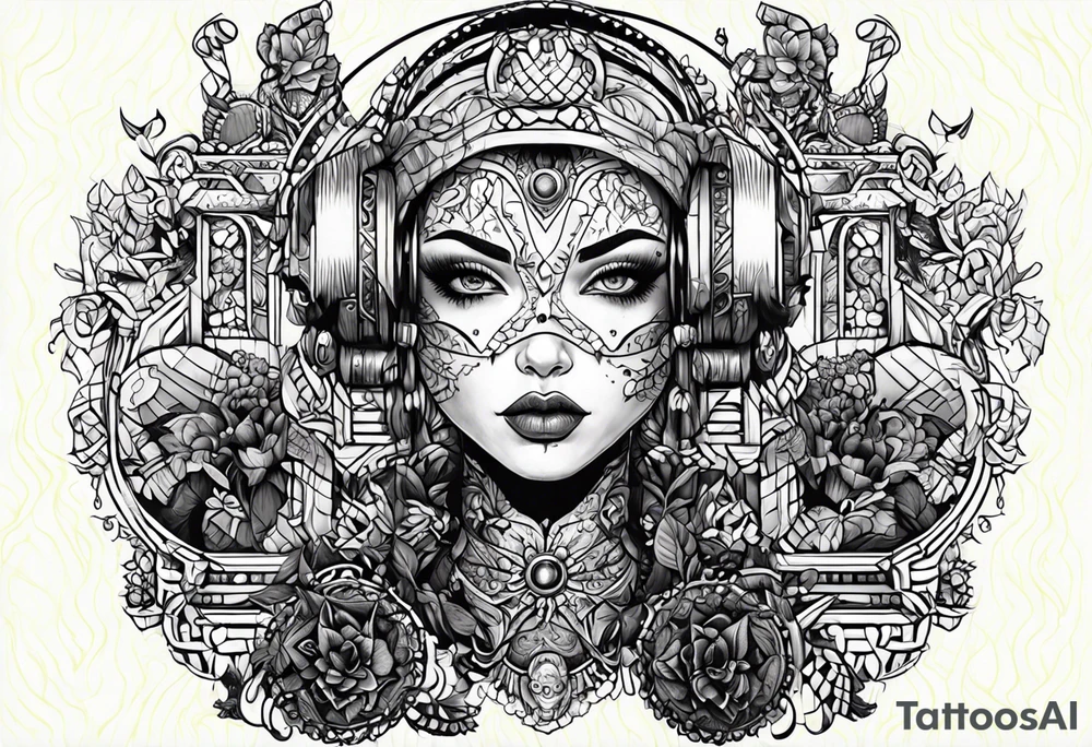 Love, Death & Robots tattoo idea