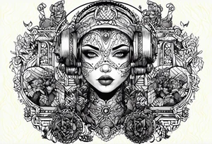 Love, Death & Robots tattoo idea