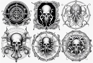 necronomicon lovecraft tattoo tattoo idea