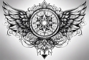mathematical designs tattoo idea