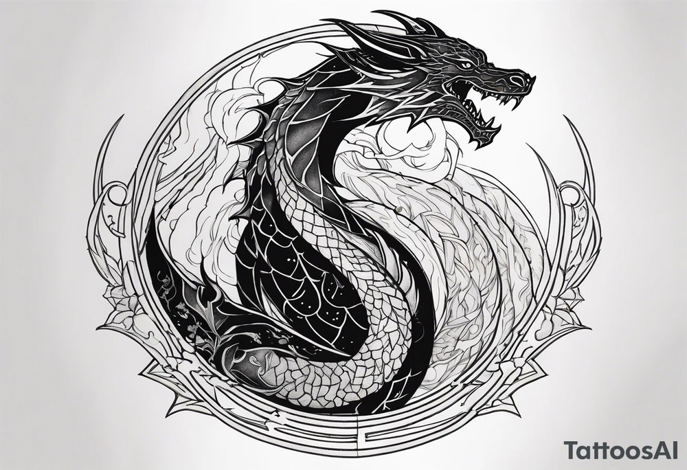 Smaug with the doctor tattoo idea