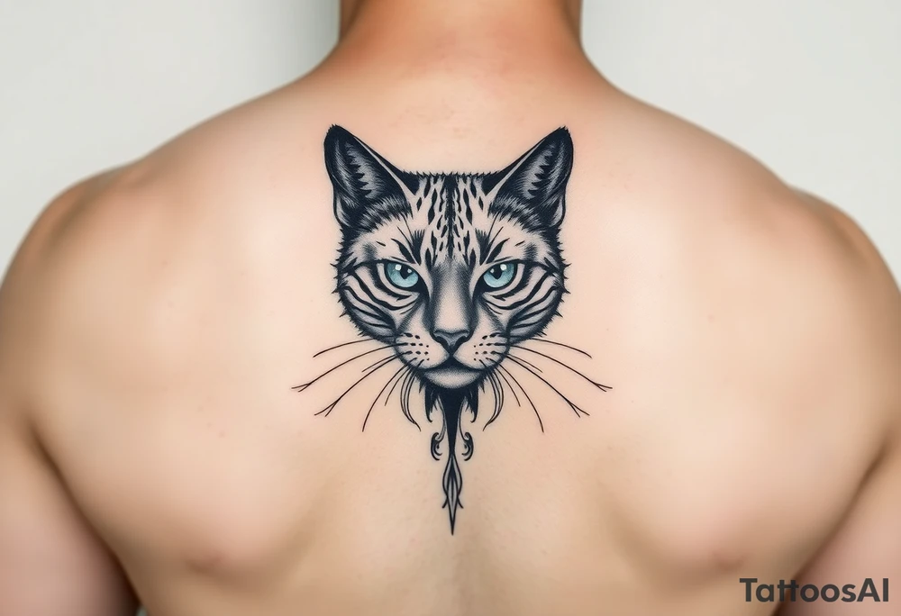 Black Cat tattoo idea