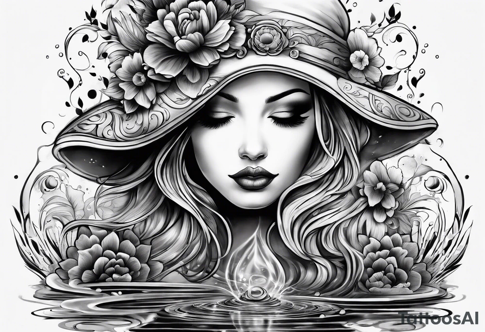 puddle tattoo idea