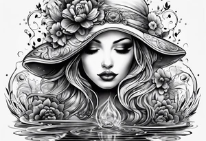 puddle tattoo idea